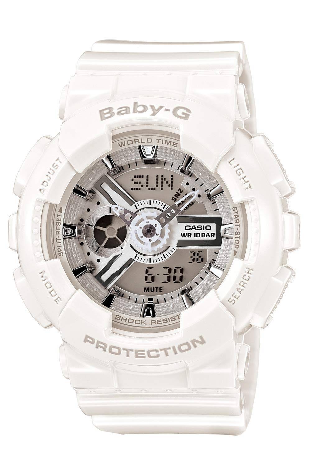 Casio Baby-G Damklocka, Vit, BA-110-7A3JF