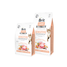 Brit Care Cat Sensitive Healthy Digestion&Delicate 7kg 2-pack