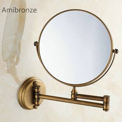 Amibronze 803A Badrumsbeslag Set - Endast 8 tums spegel
