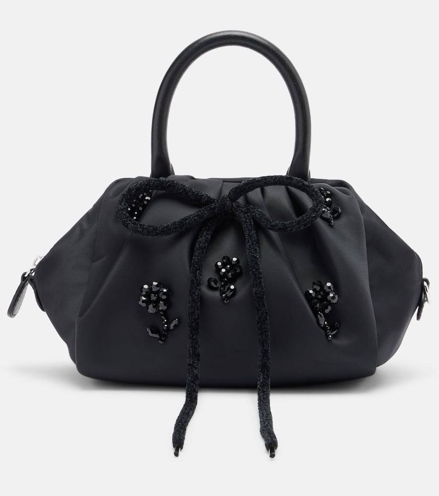 Simone Rocha Bolso Mini adornado - negro - Talla Única
