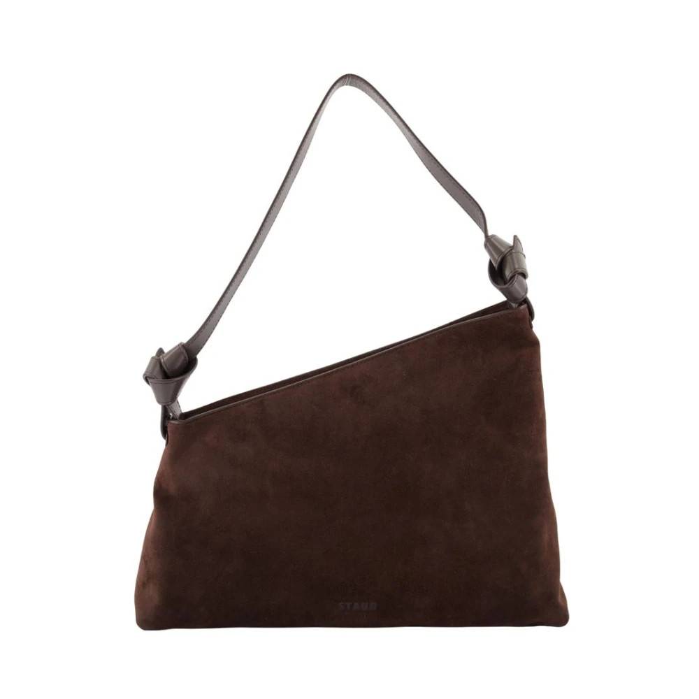 STAUD Dani Skuldertaske - Tasker - Dame - Brun - ONE SIZE - Uld