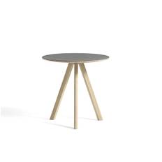 Hay - Bord - CPH20 - Grå / lakeret eg - Ø50 cm