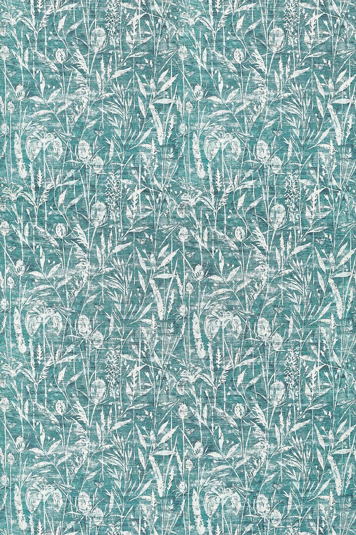 Sanderson Fabric Violet Grasses 237199