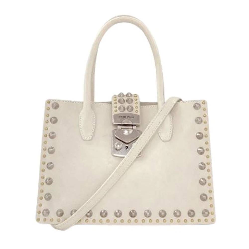 Miu Miu Pre-owned - Pre-owned Handbag Vintage - Dam - ONE Size - Läder