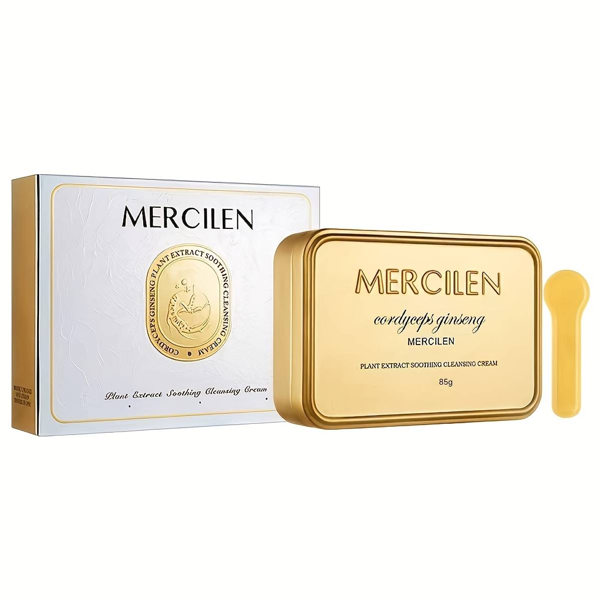 TEMU Mercilen Plant Extract Cleansing Cream With Plant Squalane. With Plant Squalane