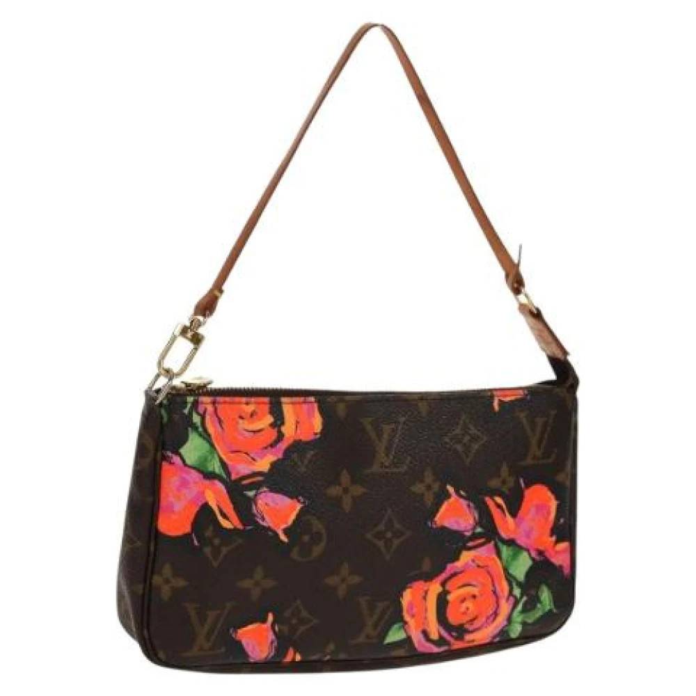 Louis Vuitton Vintage Pre-owned Canvas Skuldertaske - Vintage - Dame - Brun - ONE SIZE - Uld