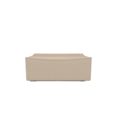 Catena Pouf Rectangular L501 - Rich Linen - Natural