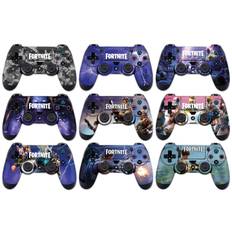 Fortnite Skin - Playstation 4 / PS4 Kontroll Dekal - Olika Motiv MultiColor 12