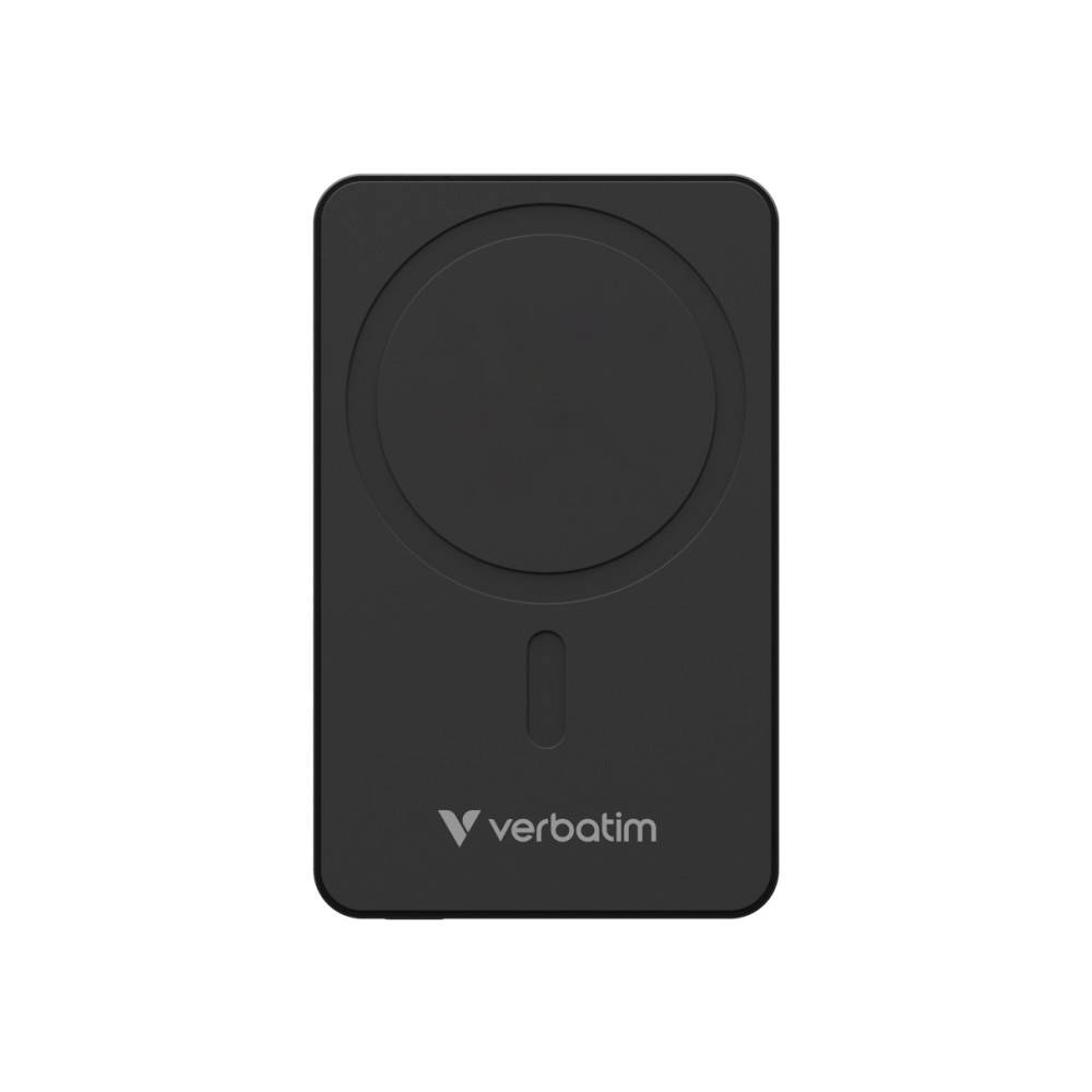 Verbatim Charge 'n' Go Essentials trådlös powerbank - magnetisk - USB-C - 20 Watt
