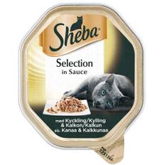 Sheba Selection Kyckling & Kalkon 85g 22x