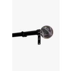 Hasta - Gardinstangssæt Ofelia 110-200 cm - Sort