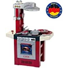 Theo Klein 9090 Miele Küche Petit Gourmet I Spielküche inkl. Kochplatte mit Sound I Ofen, Geschirrspülmaschine, Geschirr u.v.m. I Maße: 69 cm x 33 cm x 95 cm I Spielzeug für Kinder ab 3 Jahren