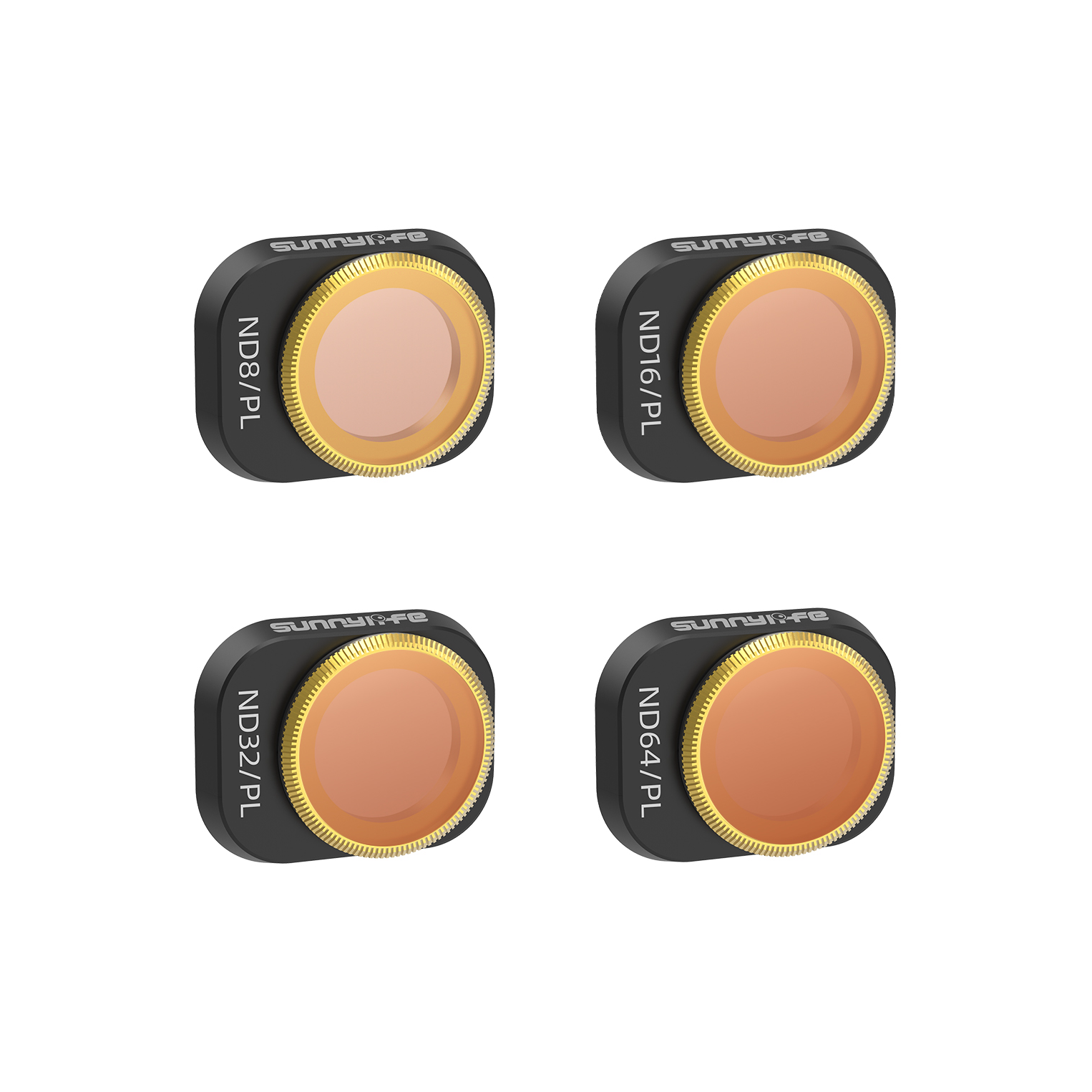 Sunnylife 4-pack NDPL-filter för DJI Mini 4 Pro