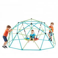 VEVOR Klatrekuppel 10FT Geometrisk Kuppelklatrer med Underkop Gynge 1000LB Belastninger