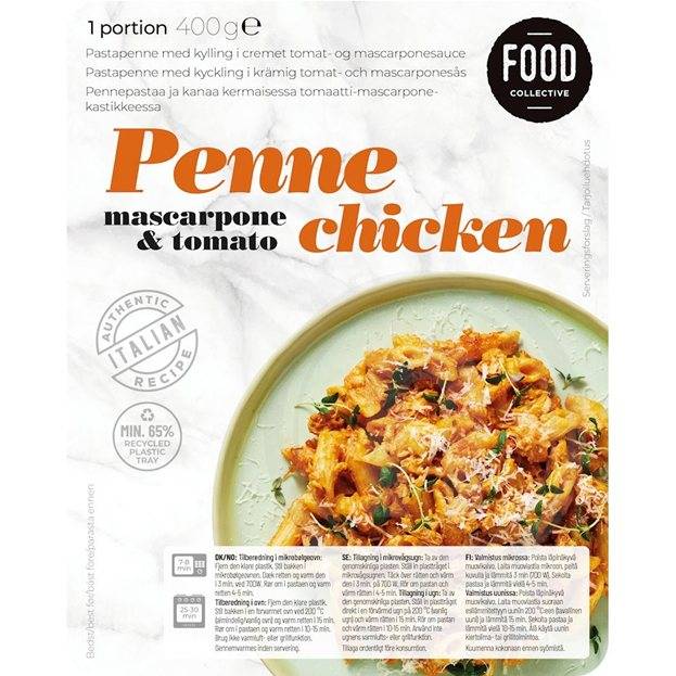 Penne chicken m. mascarpone