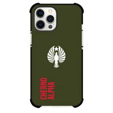 Pacific Rim Phone Case For iPhone Samsung Galaxy Pixel OnePlus Vivo Xiaomi Asus Sony Motorola Nokia - Pacific Rim Cherno Alpha On Battle Green Background