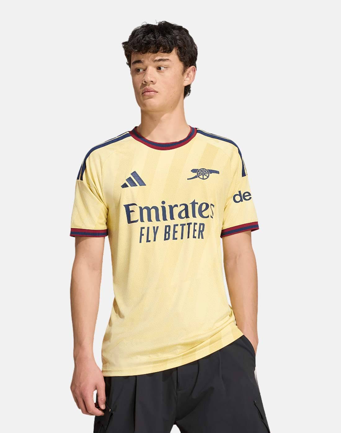 Men's adidas Adults Arsenal 26/27 Third Jersey in Yellow | XL | Polyester
