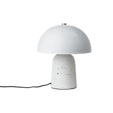 FUNGI Bordslampa/Limited Edition M, Vit/svart