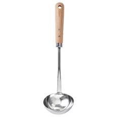 IKEA - VARDAGEN grydeske, rustfrit stål/bøgetræ, 33 cm
