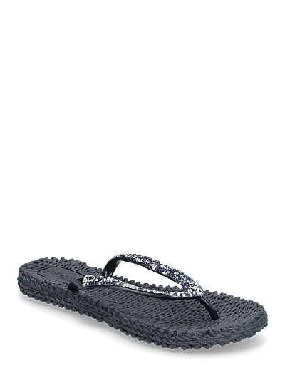 Ilse Jacobsen Flip Flop With Glitter - Flip Flops - DARK INDIGO / navy