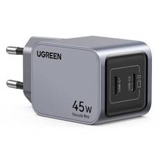 UGREEN Nexode Pro 2xUSB-C PD GaN laddare - 45W - Grå