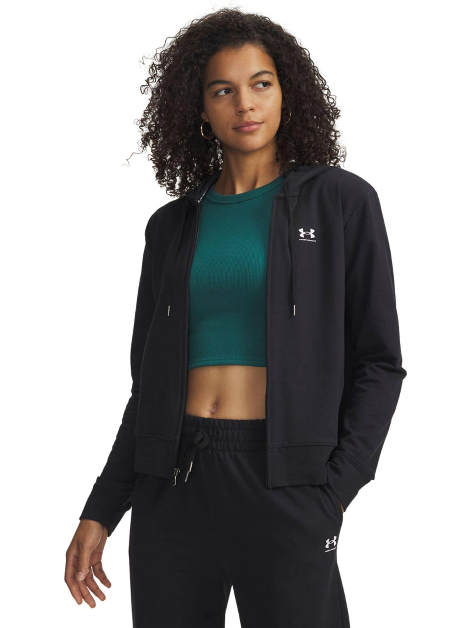 Under Armour Under Armour Black Sport Terry Full Zip Hoodie