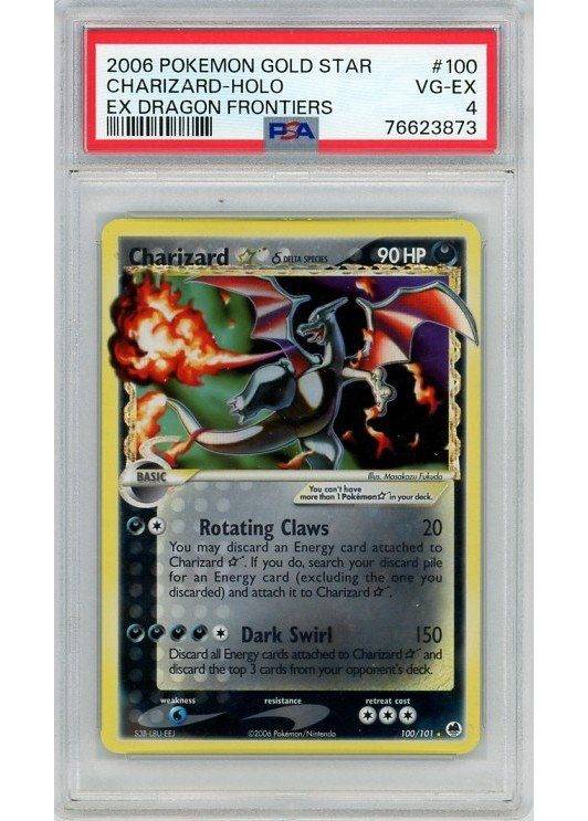 Charizard * (Goldstar) - 100/101 - PSA 4.