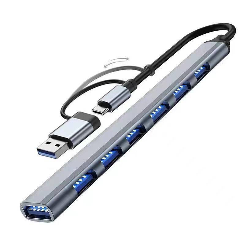 USB C Hub Type c USB Hub 3.0 USB Extender USB Splitter USB C to HDMI RJ45 USB 3.0 Docking Station  for MacBook Notebook Laptop