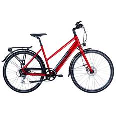 Fyndex - Elcykel EvoBike Sport-8 250W, 432 Wh - Röd, Dam