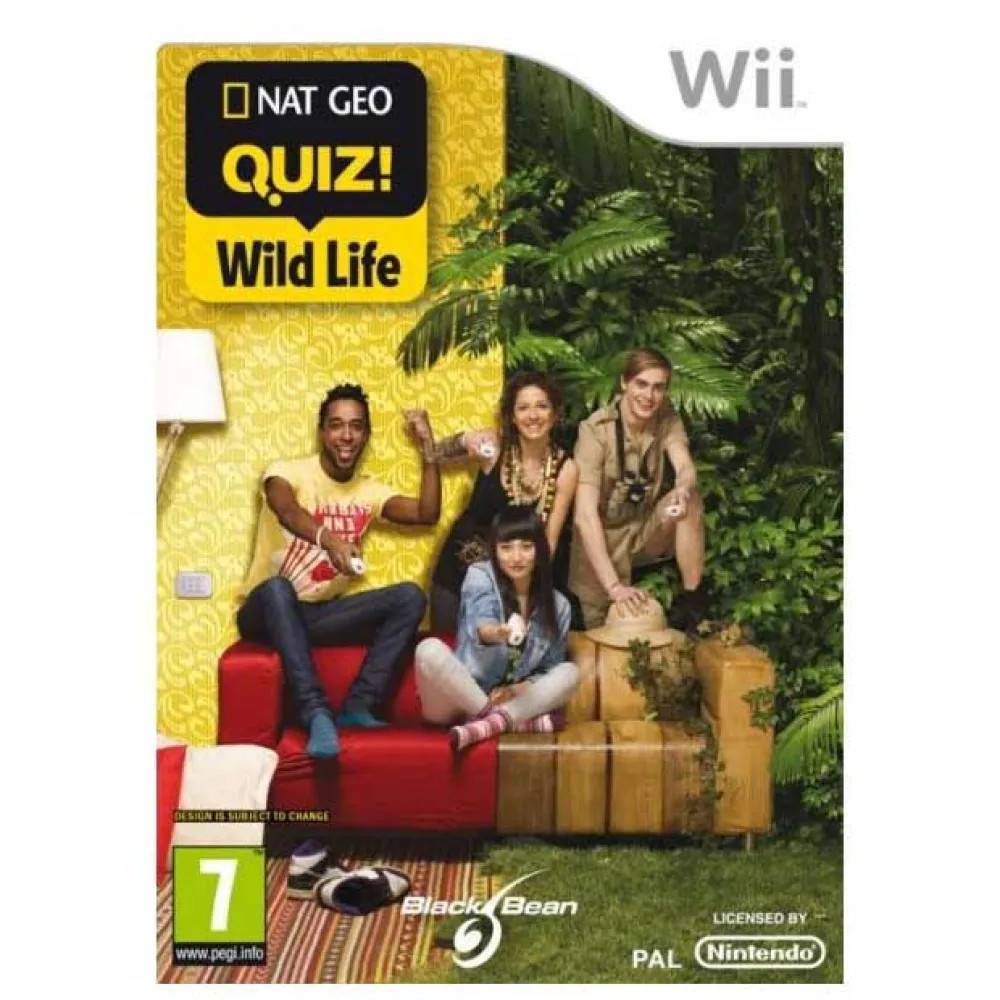 Nintendo Games Wii National Geographic Quiz! Wild Life
