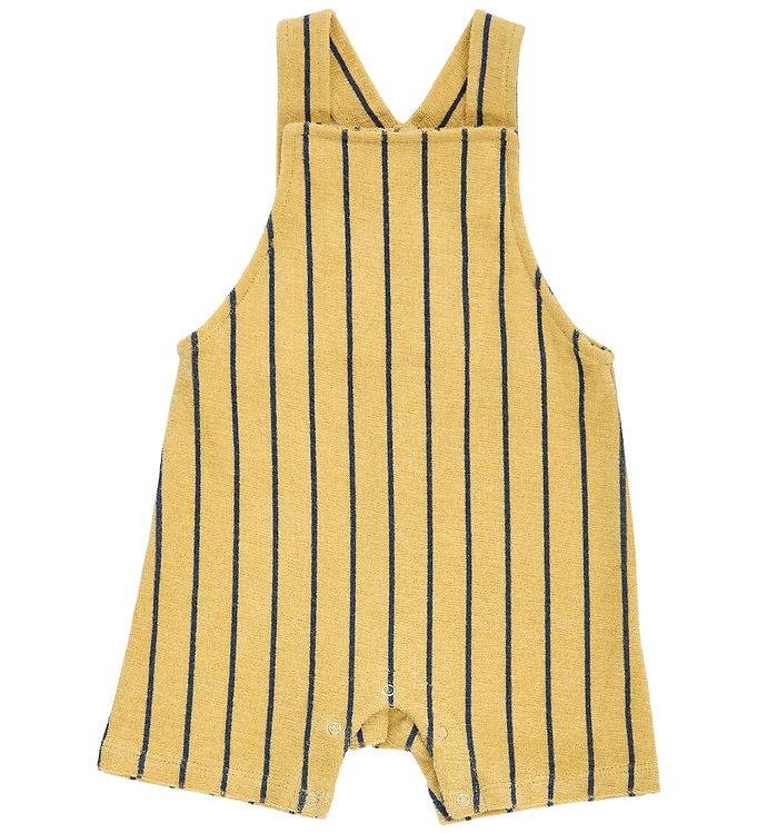 Müsli Smækbukser - Frotté - Hemp/Navy - Müsli - 1 år (80) - Smækbukser