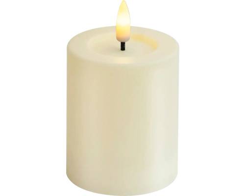 LED-ljus LAFIORA plast Ø6,3x7,5cm creme
