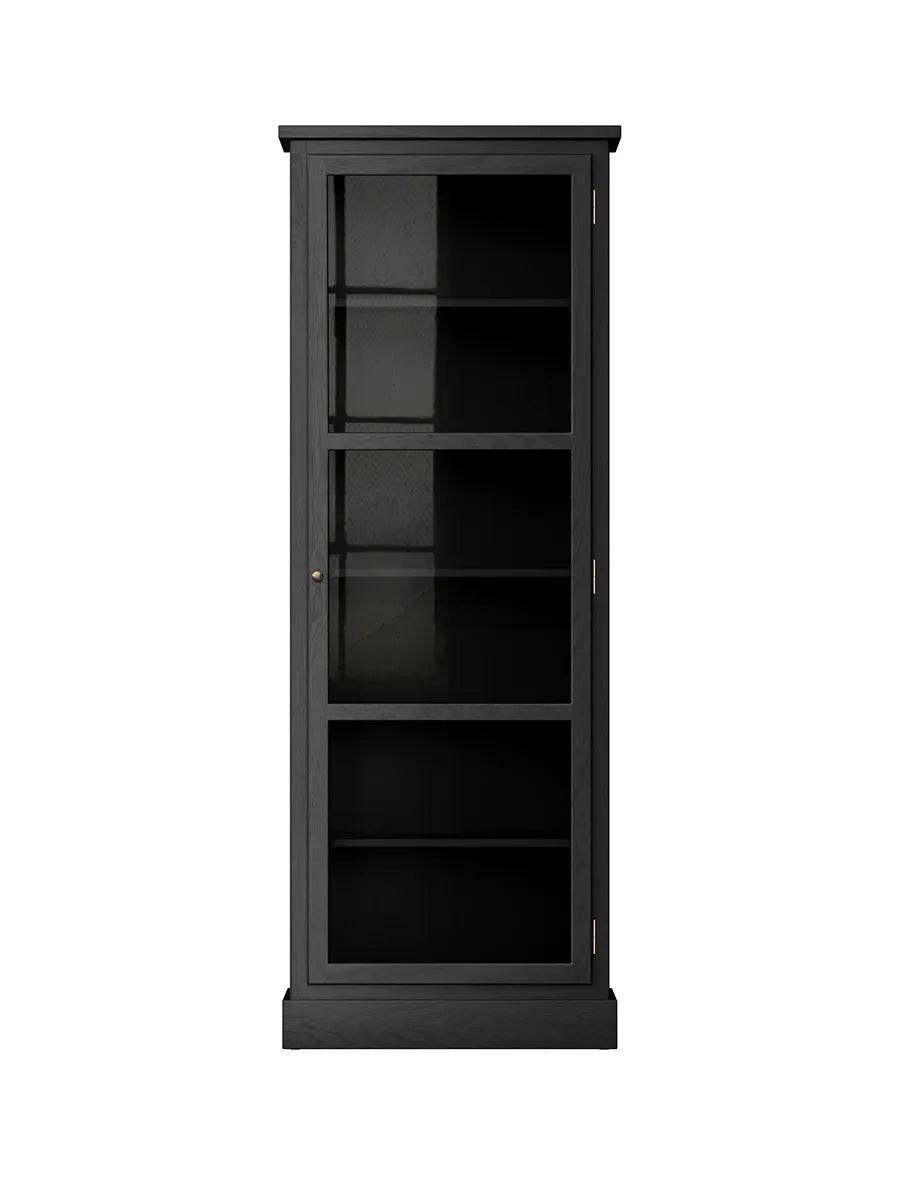 Vitrineskab N1, dark oak fra Lindebjerg Design - Jacobsen Plus
