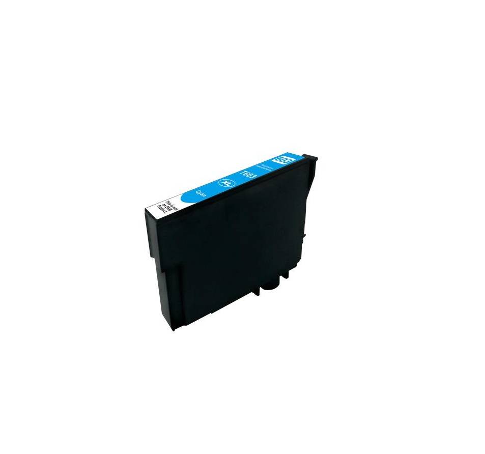 Epson 603XL Cyan (blå) er en kompatibel blækpatron den indeholder hele 12ml.
