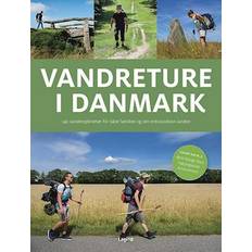 Vandreture i Danmark - Brugt Bog- Torben Gang Rasmussen