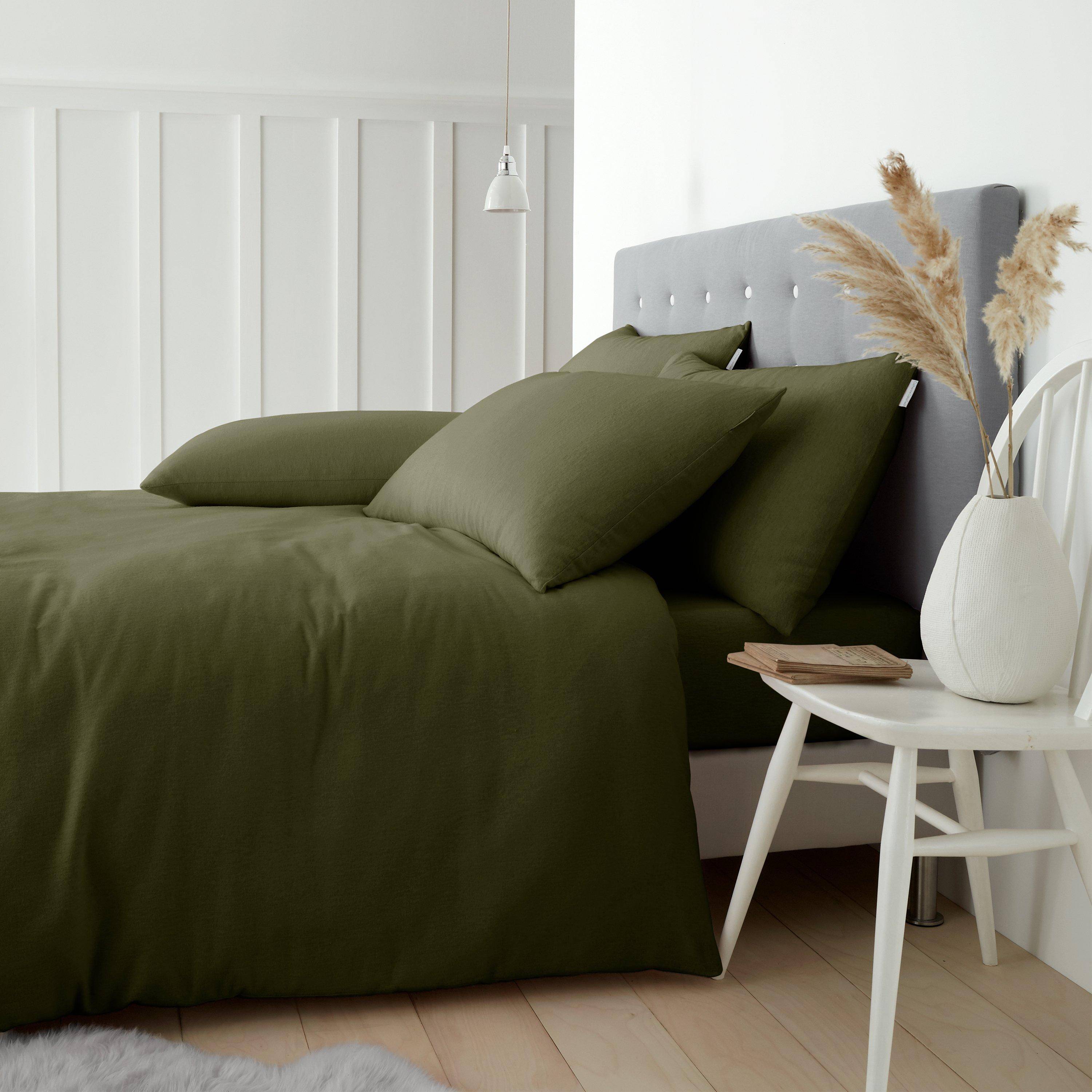 Catherine Lansfield Brushed Cotton Duvet Cover Set