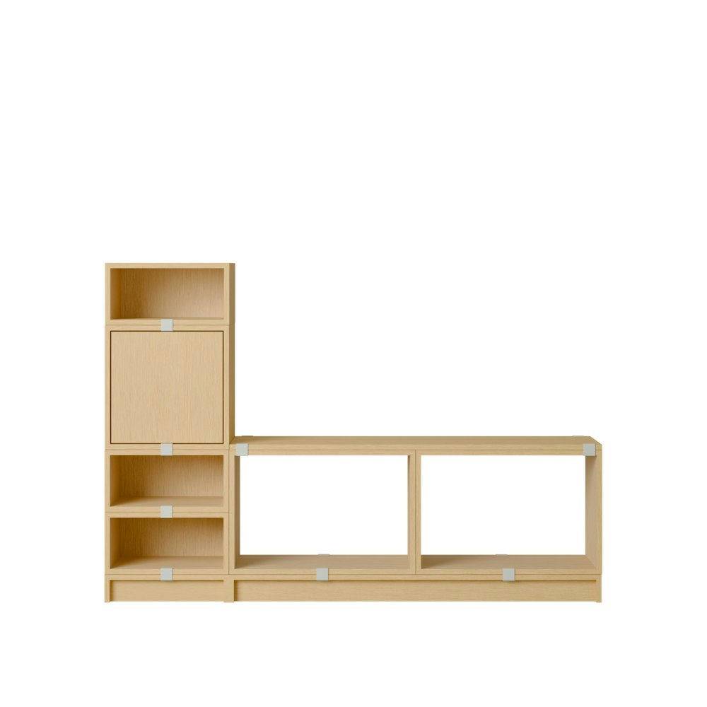 Muuto Stacked Storage System / Hallway Storage (Conf. 1) Entré Oak