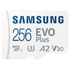 Samsung 256GB Micro SD Evo Plus UHS-I U3 V30 A2 160MB/s geheugenkaart + adapter