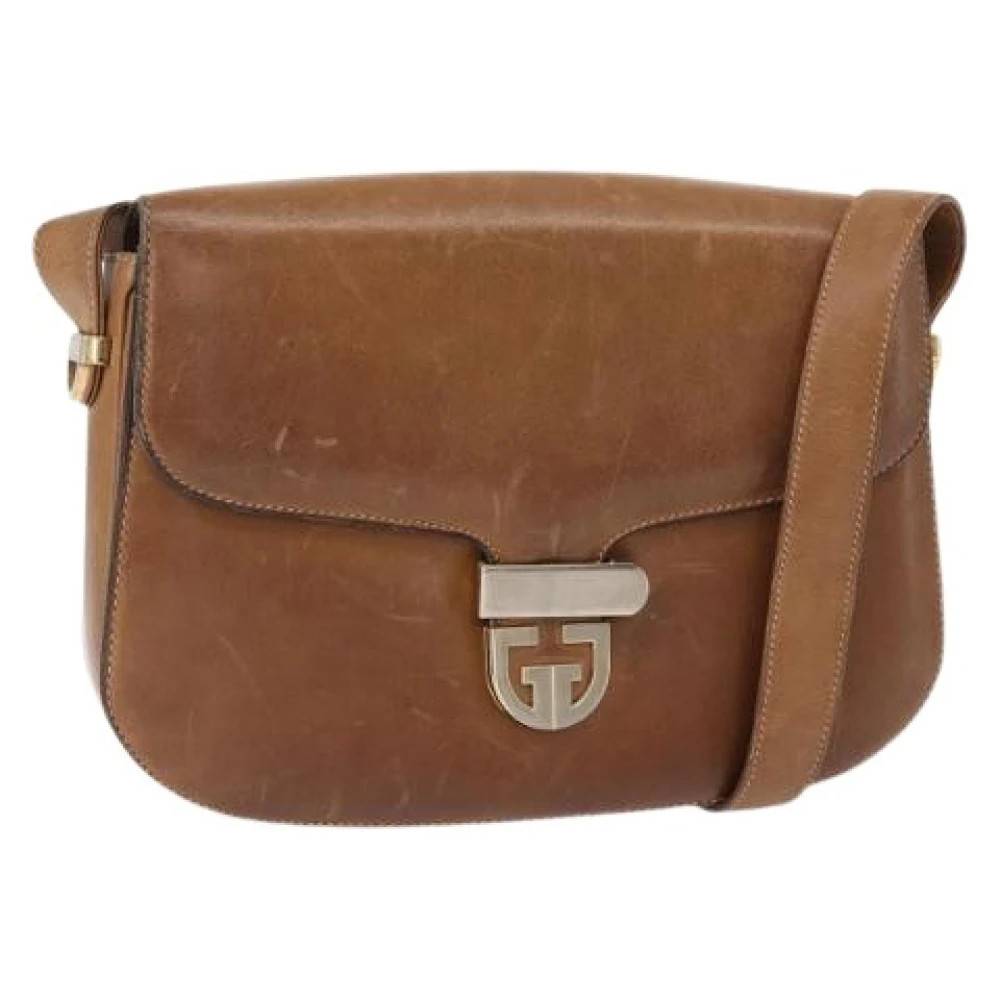 Gucci Vintage - Pre-owned Läder Cross Body Väska Vintage - Dam - ONE Size - Läder