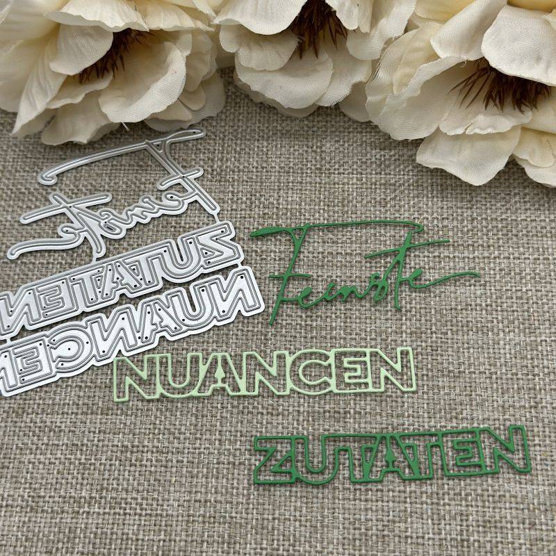 New alphabet series Metal Cutting Dies Stencils Die Cut for DIY Scrapbooking Album Paper Card Embossing