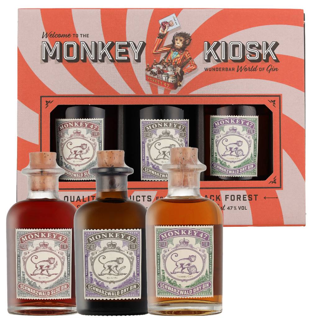 Monkey 47 Gin sæt 3 x 5 cl. | 3 x 5cl.