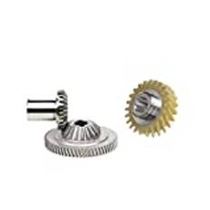 Original växellåda-set bestående av kugghjul Worm Gear, Center Gear och Hub för Kitchenaid matberedare 5KSM90, 5KSM45, 5KSM150, 5KSM156, 5KSM125, 5KSM175