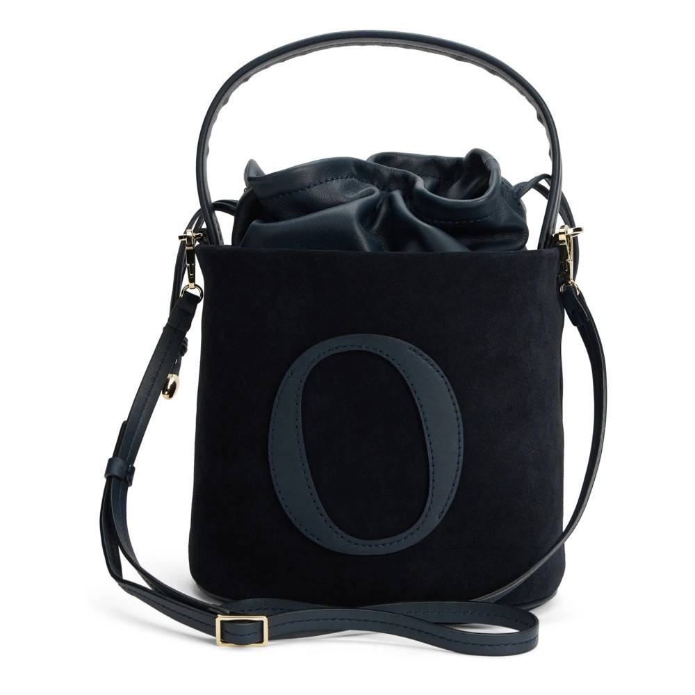 Orciani Her-O Small Bucket Bag - Tasker - Dame - Blå - ONE SIZE - Bomuld