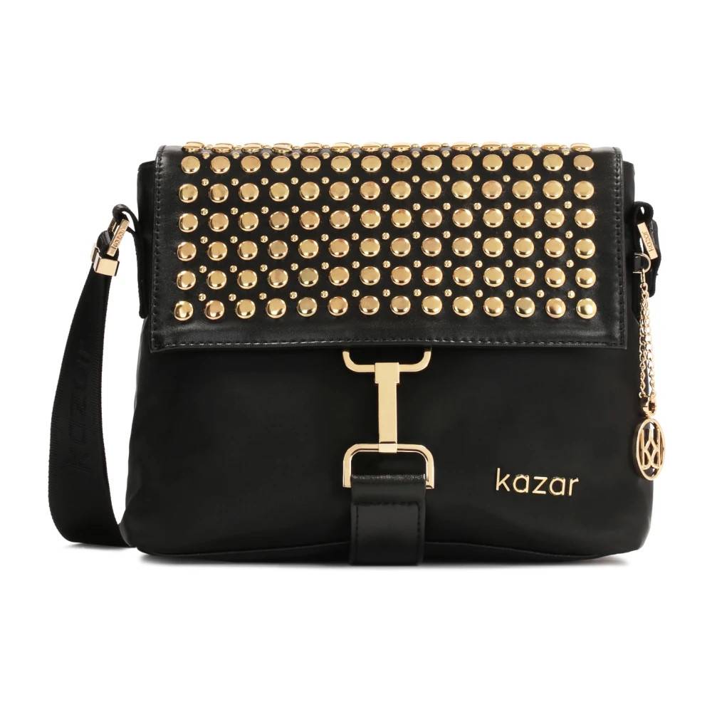 Kazar Suzzy Messenger Taske - Tasker - Dame - Sort - ONE SIZE - Uld