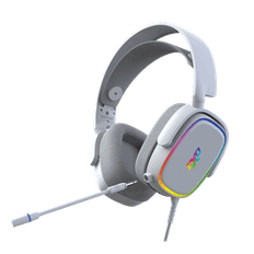 EXO Nomad Ultralight RGB headset - hvid (På lager i butik)