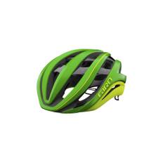Cykelhjälm Giro Aether Spherical Mips grön/gul L