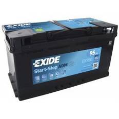 Bilbatteri BMW 61219358616 Exide EK950 AGM-Batteri 12V 95Ah (EK960)