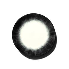 SERAX Plate Dé Set/2 |Svart |Ø 17.5 cm