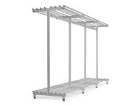 (ComputerSalg) Garderobe 2-sidet 1770x3010x710mm