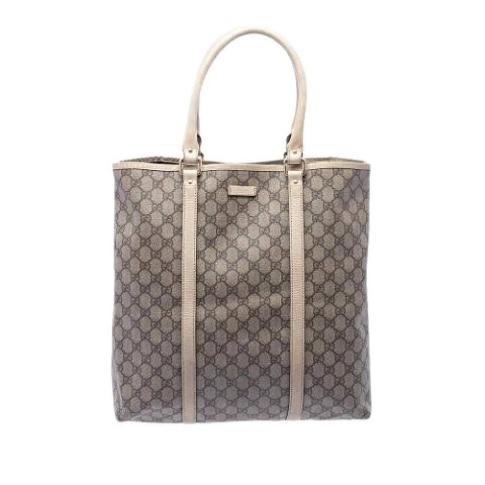 Gucci Vintage Pre-owned Vintage Tote - Vintage - Dame - Beige - ONE SIZE - Uld